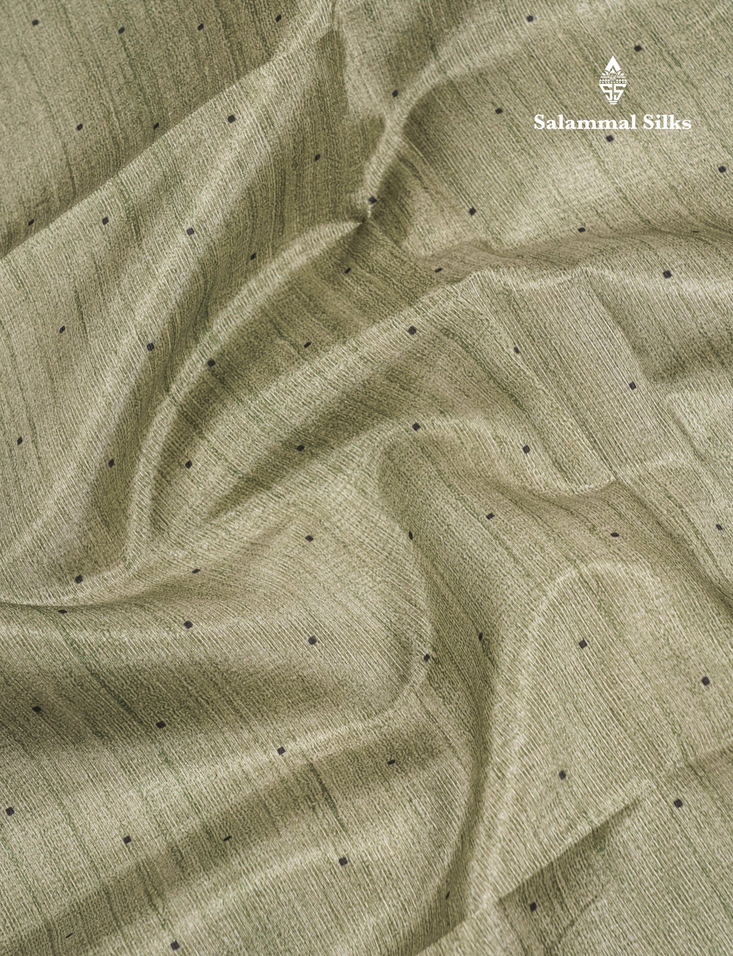 Sandal Colour Semi Tussar Fancy Saree With Designer Blouse