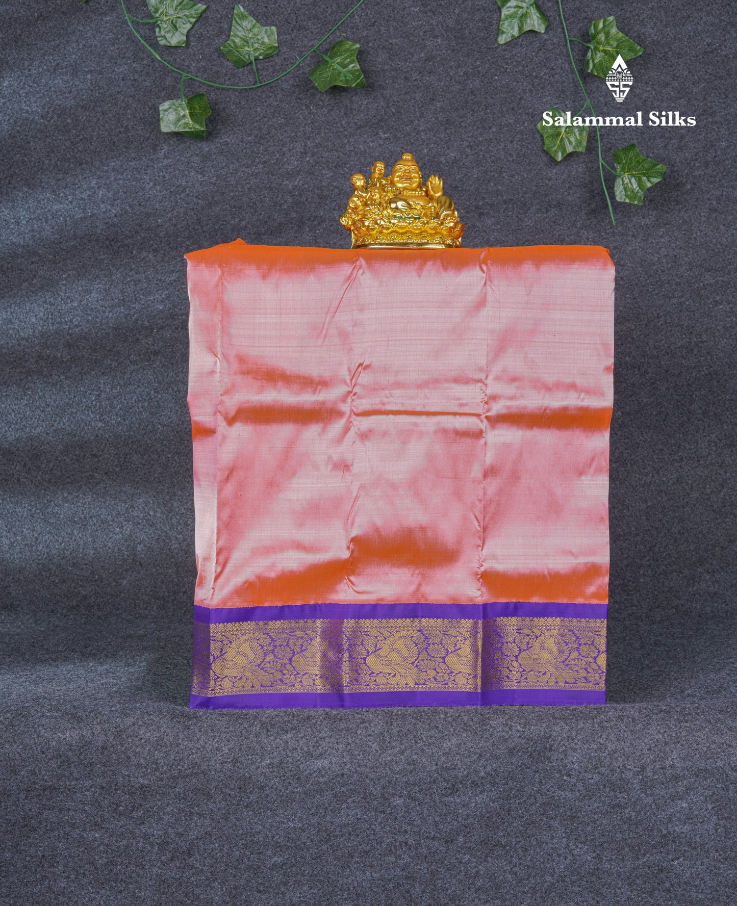 Pure Silk Pattu Pavadai Plain (Lemon Yellow) With Blue Blouse 20"