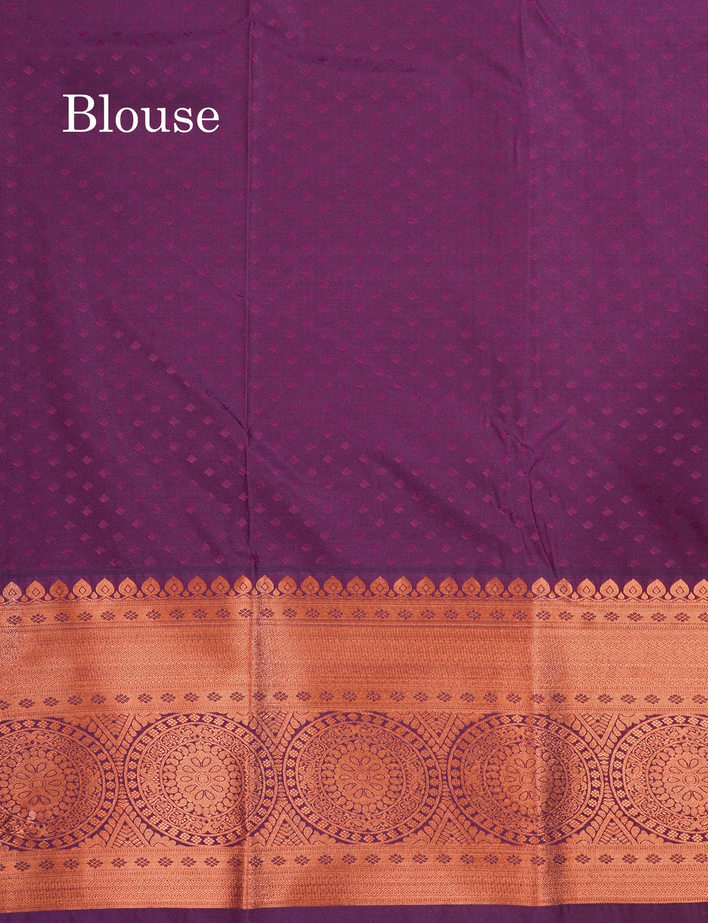 Dark Navy Blue Bridal Semi Silk Saree With Contrast Pink Border
