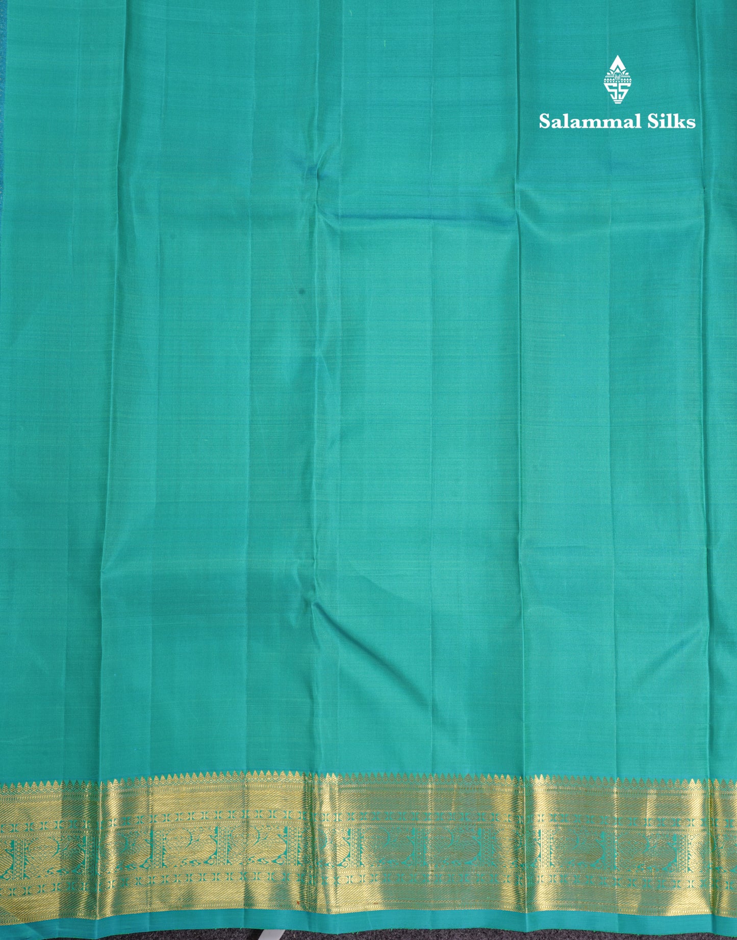 Sapphire Blue Meenakari Work Bridal Pure Kanjivaram Silk Saree With Gold Zari Border