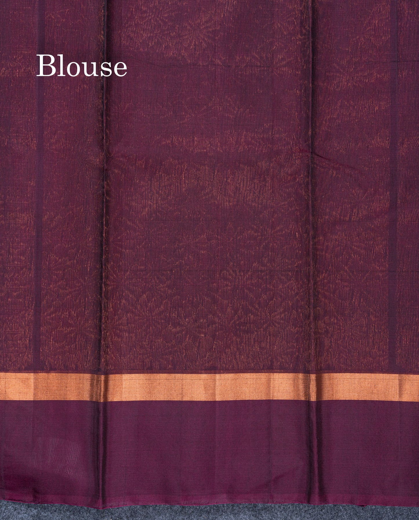 Bottle Green SICO Cotton Saree With Contrast Magenta Blouse