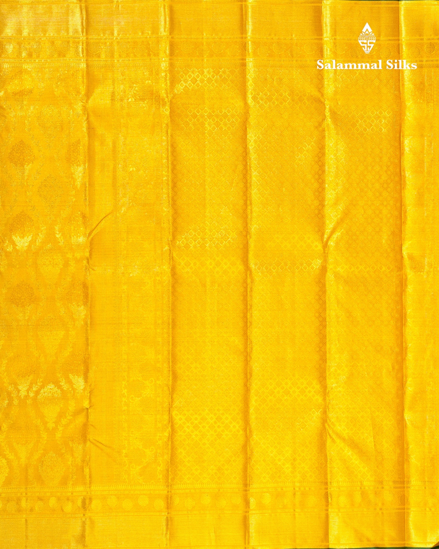 Kanjivaram Gold Colour 2G Zari Pure Silk Saree With Gold Zari Border