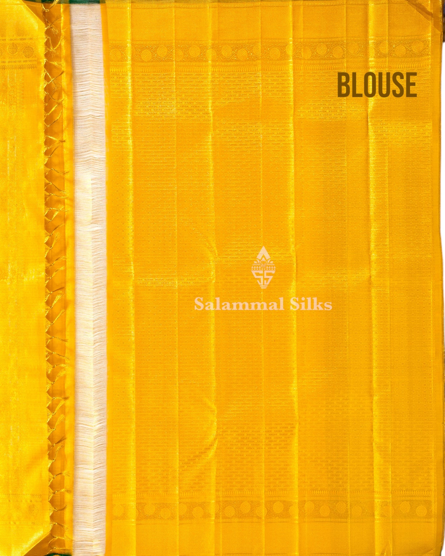 Kanjivaram Gold Colour 2G Zari Pure Silk Saree With Gold Zari Border