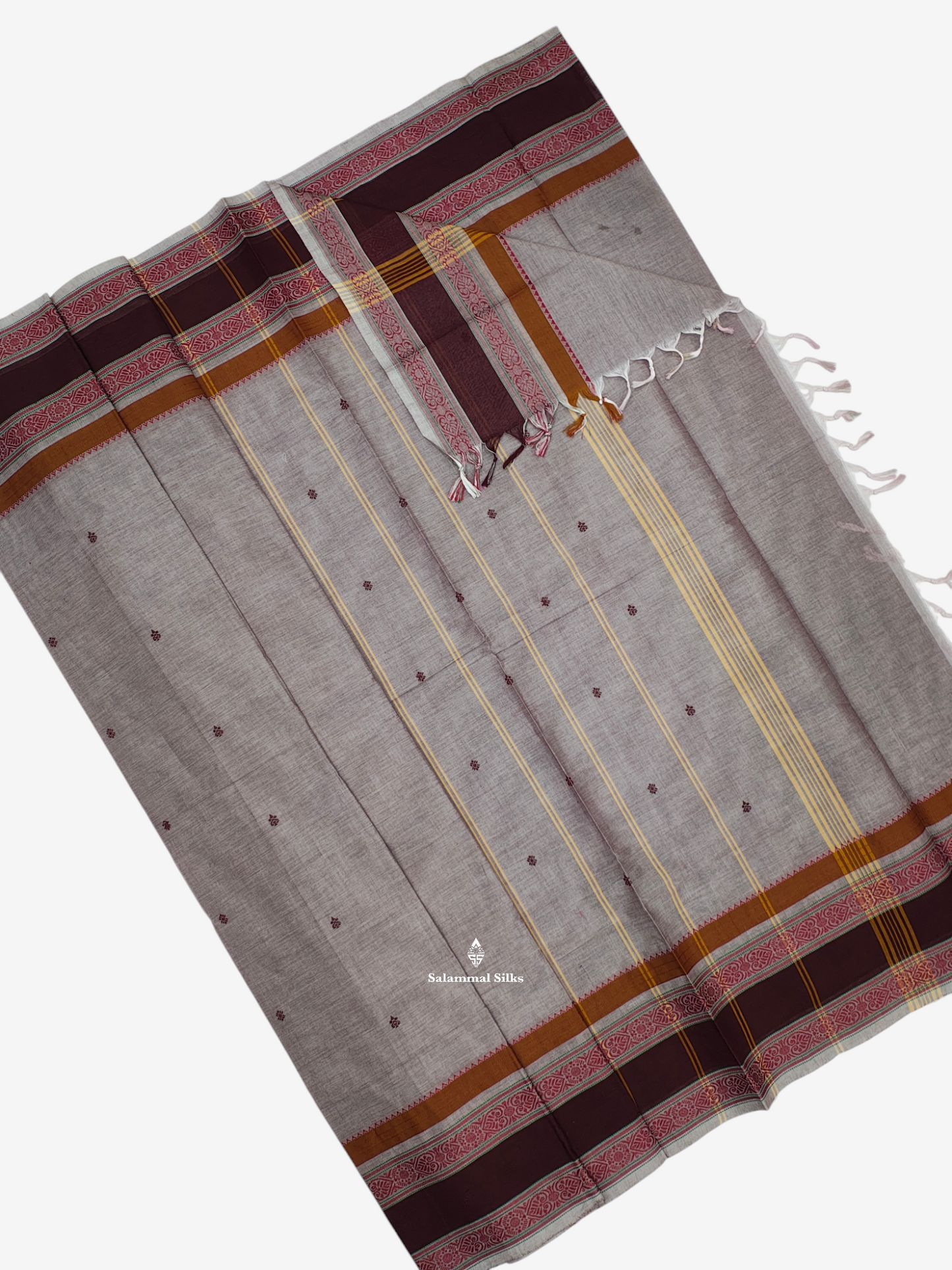Orange Shade Beautiful Pure Cotton With Blouse