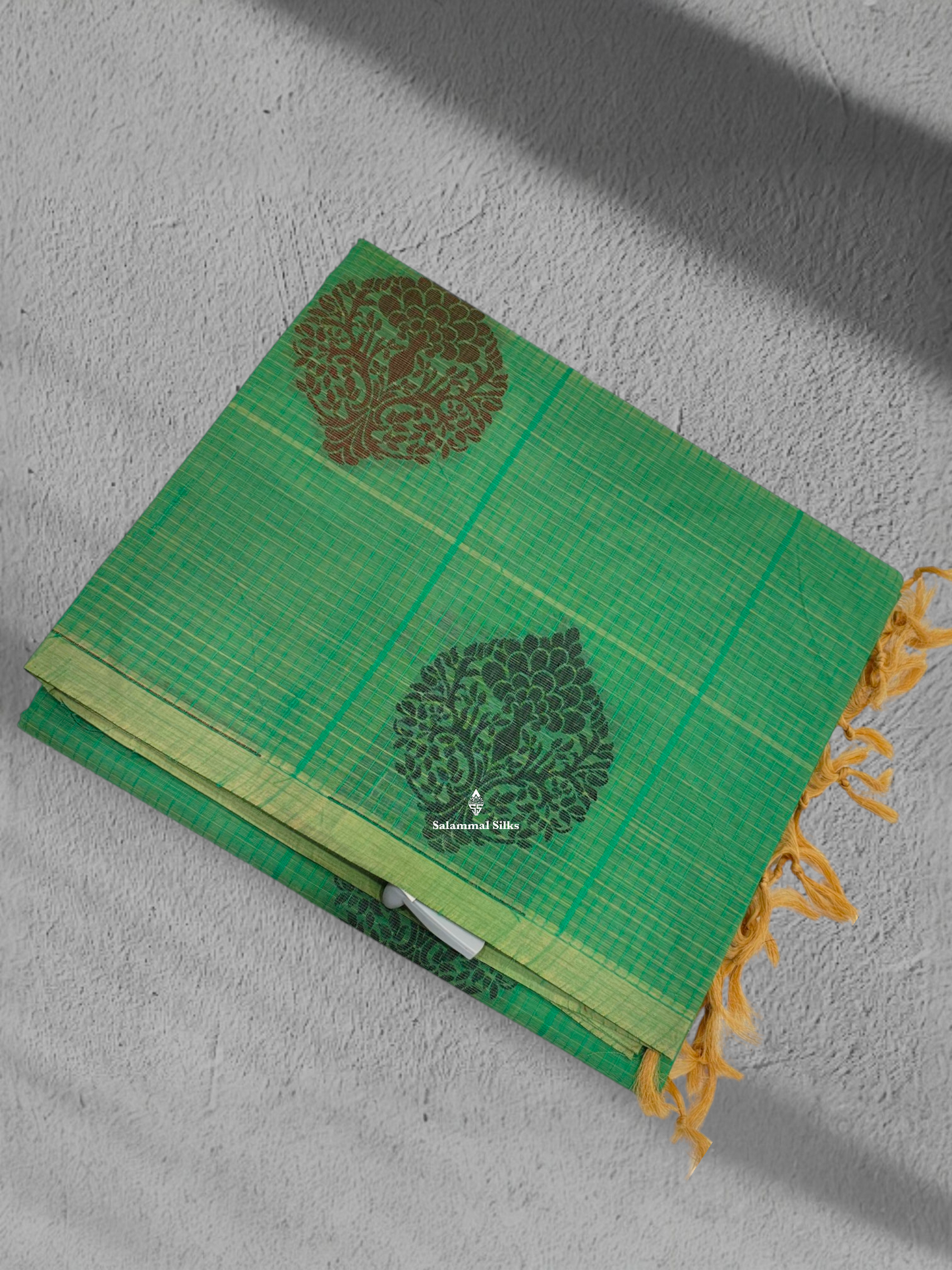 Rexona Beautiful Fancy Pure Cotton Saree With Blouse