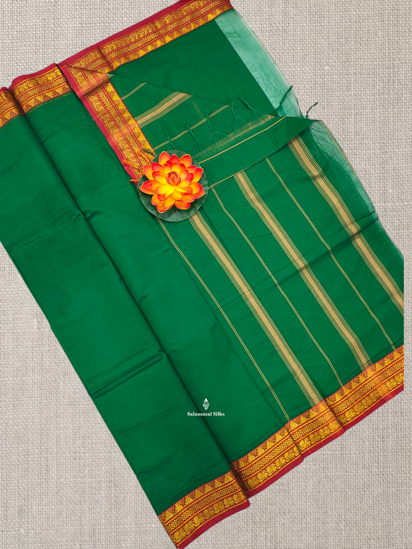 Light Brown Beautiful Plain Pure Cotton Saree With Contrast Maroon Border