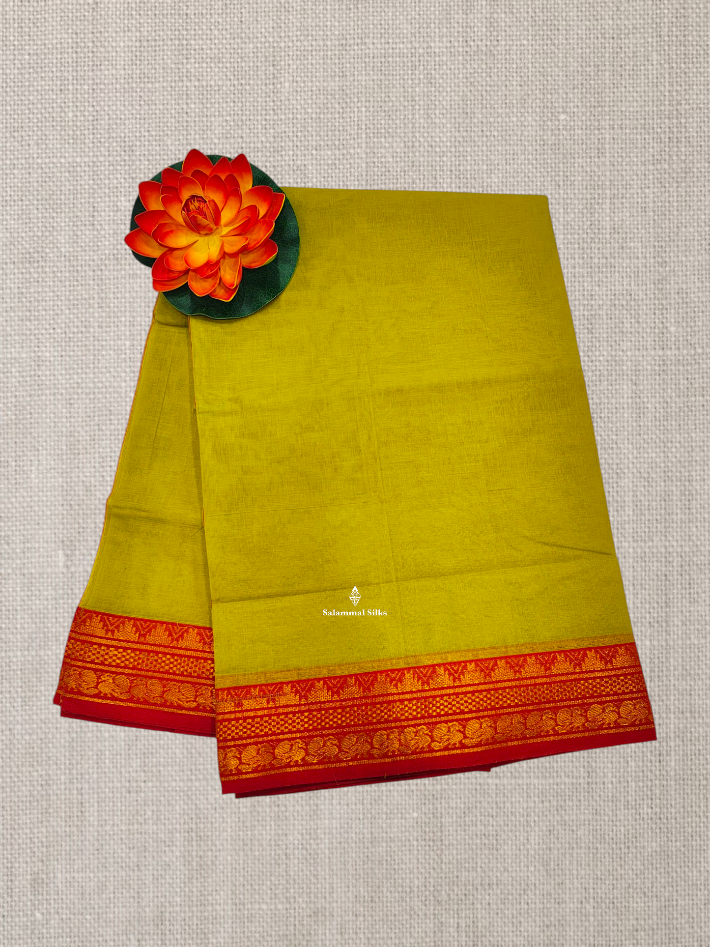Light Brown Beautiful Plain Pure Cotton Saree With Contrast Maroon Border