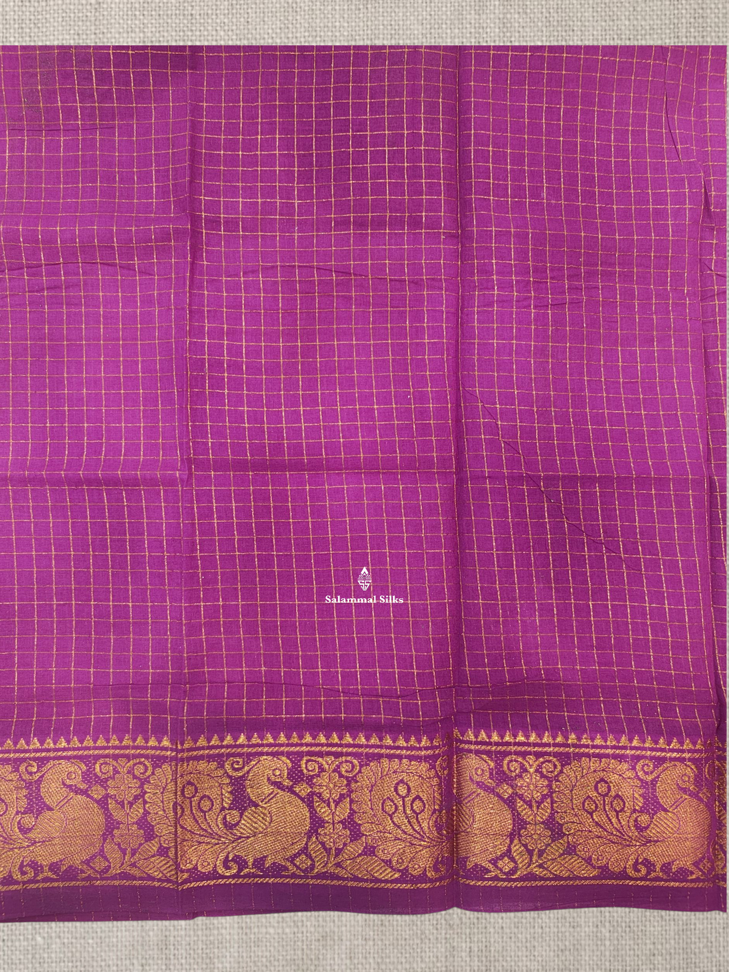 Red Beautiful Zari Pure Sungudi Cotton Saree With Contrast Sandal Border