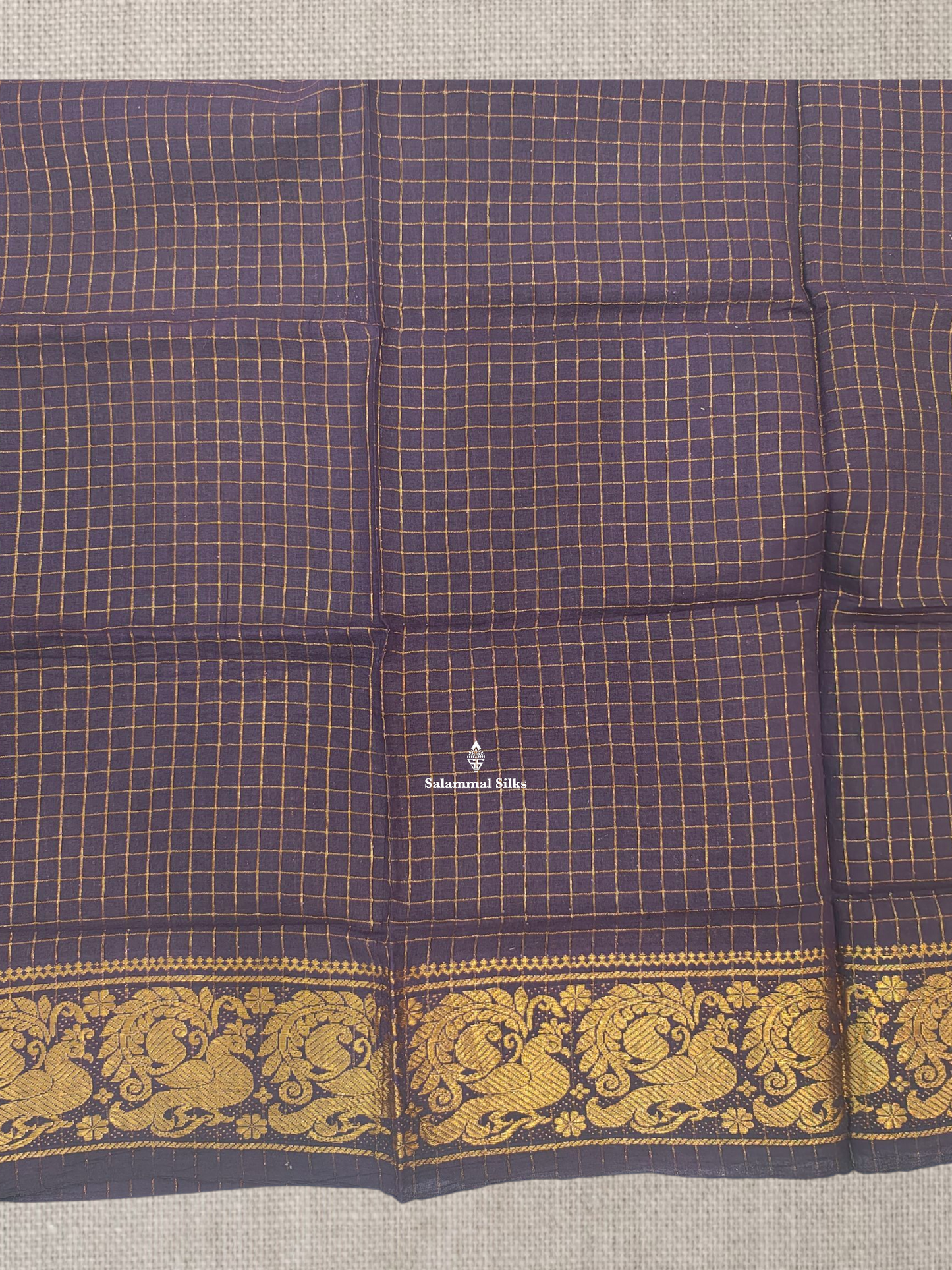 Beautiful Olive Velthari Lines And Buttas Printed Pure Sungudi Cotton Saree With Contrast Black Border