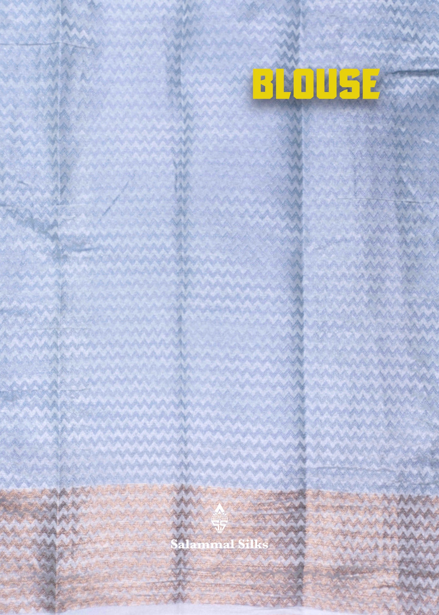 Rama Blue Color Premium Crush Fancy Saree with Grand Blouse