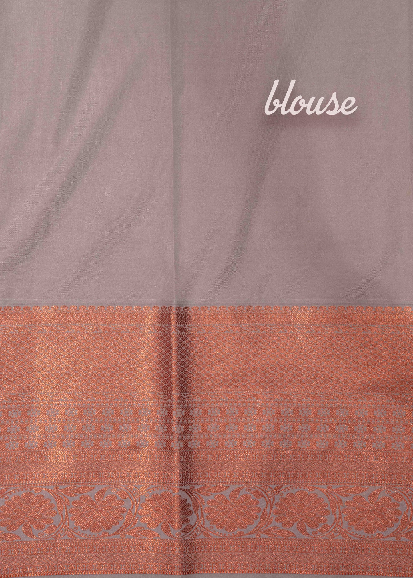 Green Colour Semi Silk Saree With Cream Grey Border