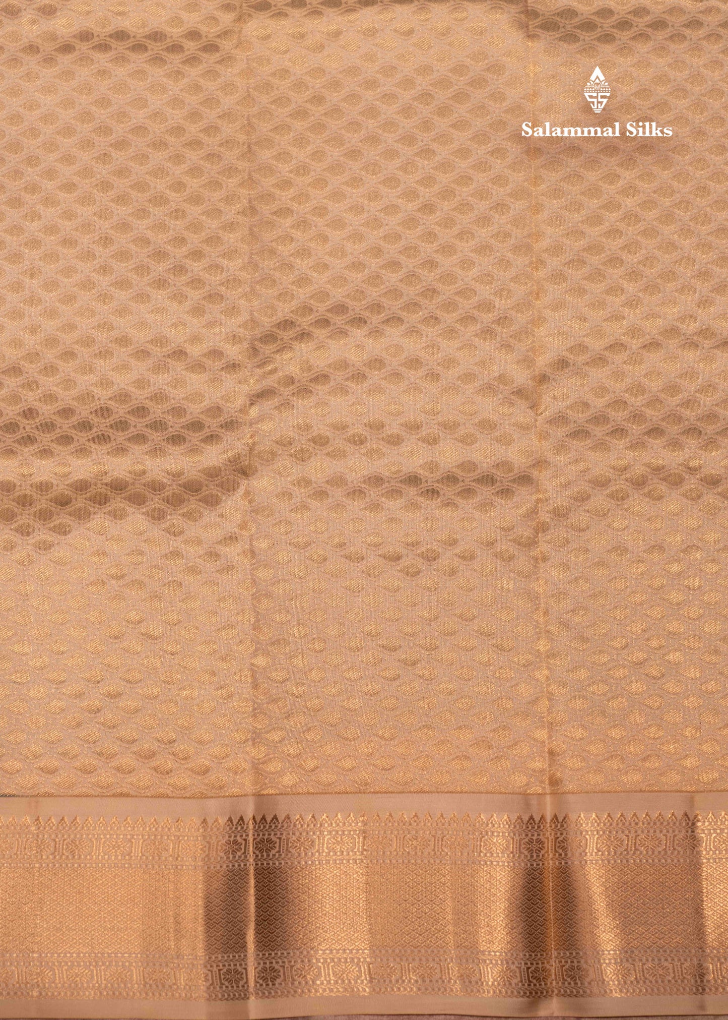 Light Green Colour Pure Kanjivaram Silk Saree With Sandal Border