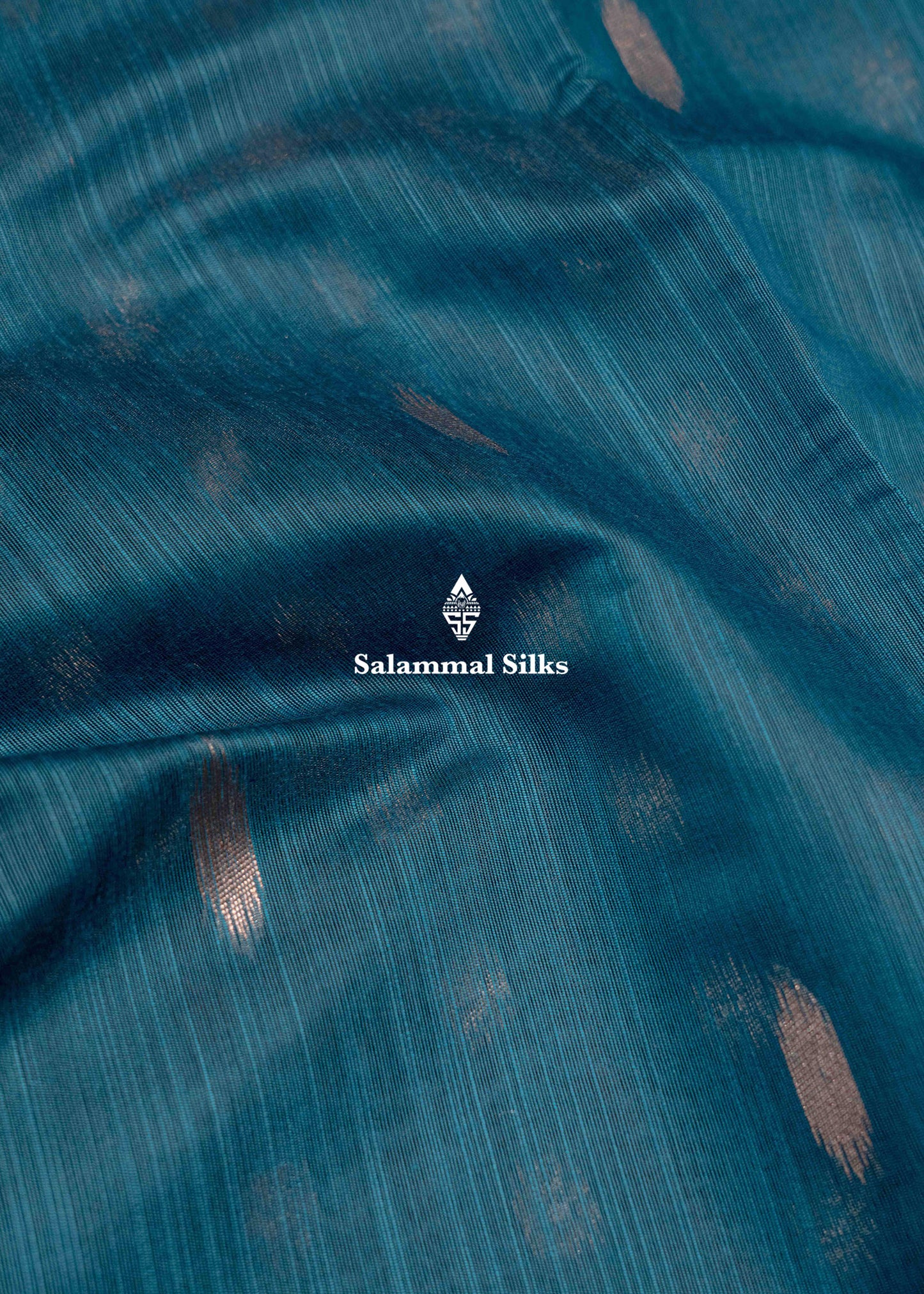 Navy Blue Colour Cotton Mix Saree With Fancy Border