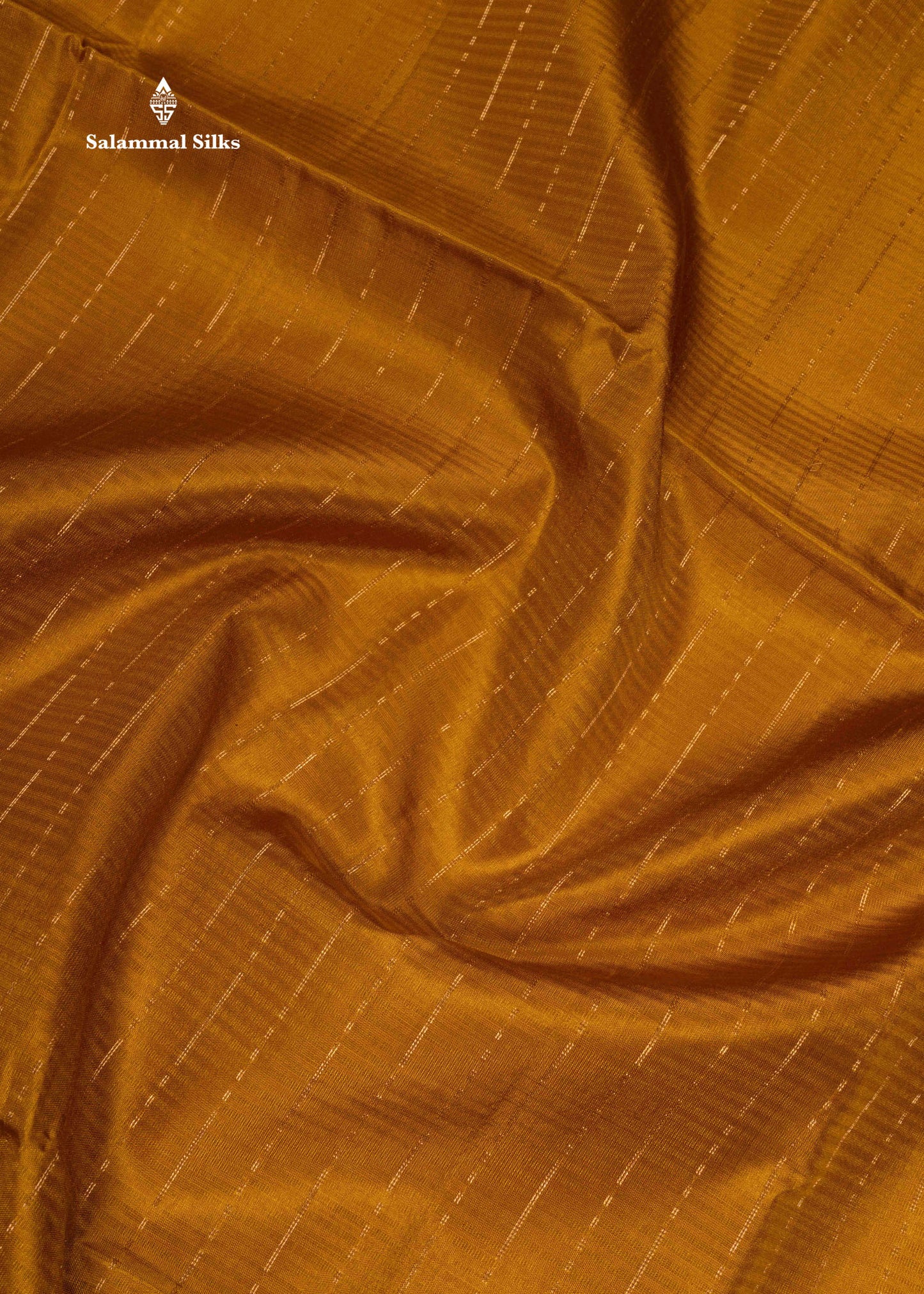 Pure Kanjivaram Olive Mustard Yellow Soft Silk Saree With Violet Border