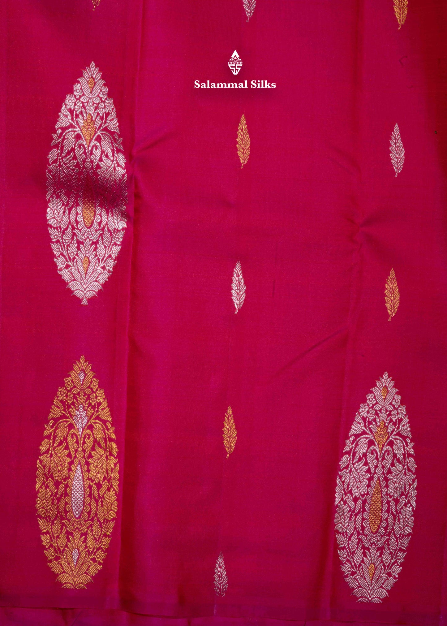 Kanjivaram Pink Colour Fancy Pure Silk Saree WithOut Border