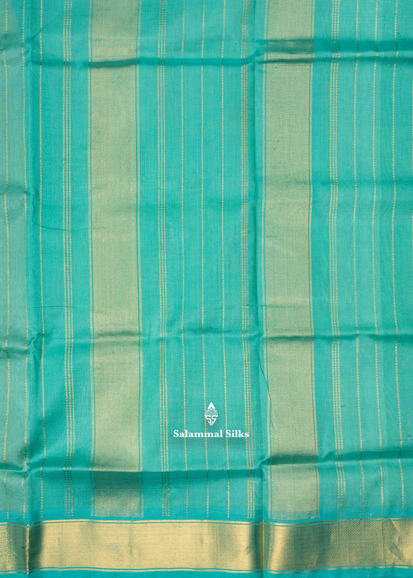 Sandal Pure Silk Cotton Saree With Neon Green Blouse
