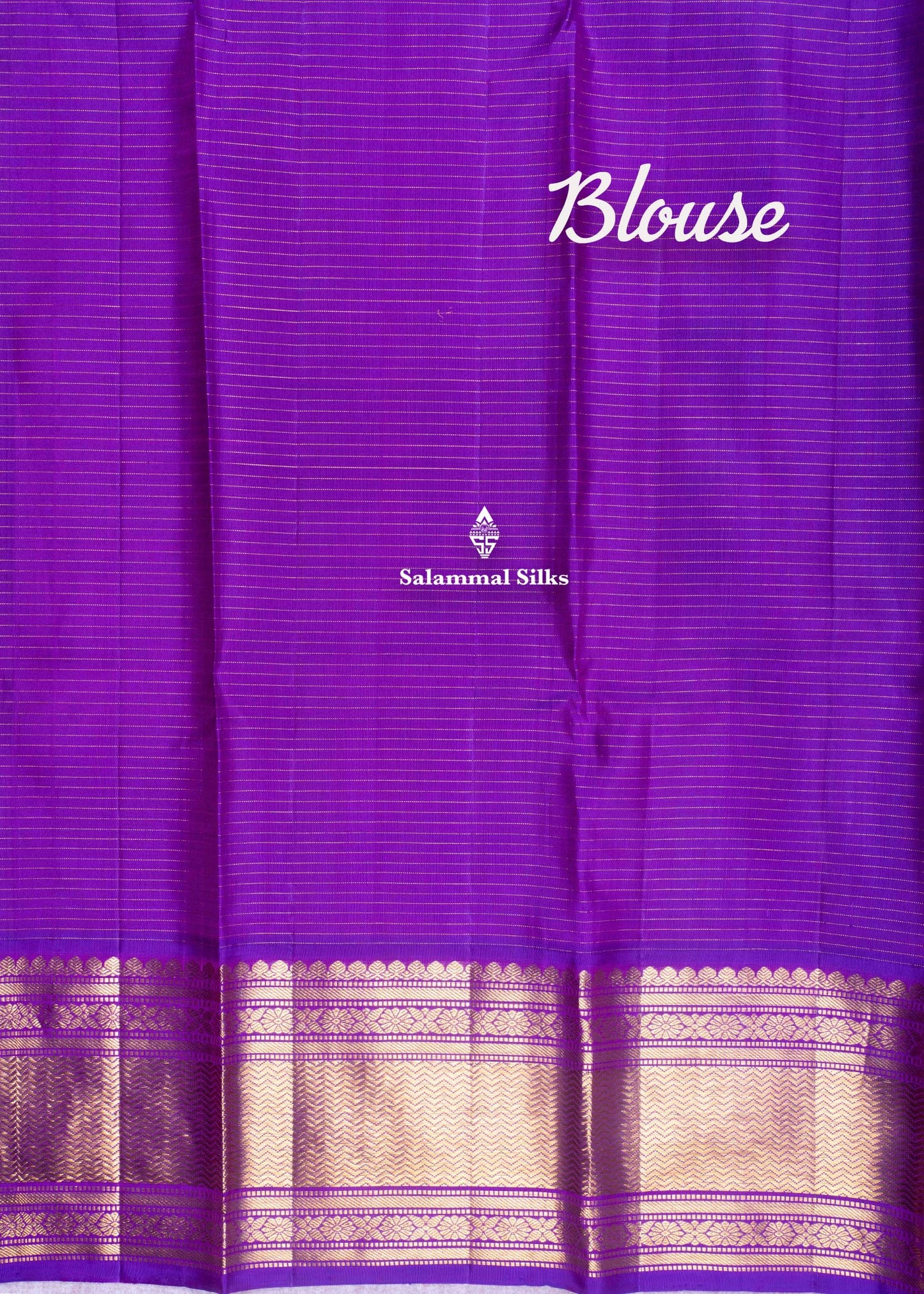 Kanjivaram Sky Blue Pure Silk Saree With Korvai Vadamalli Colour Border
