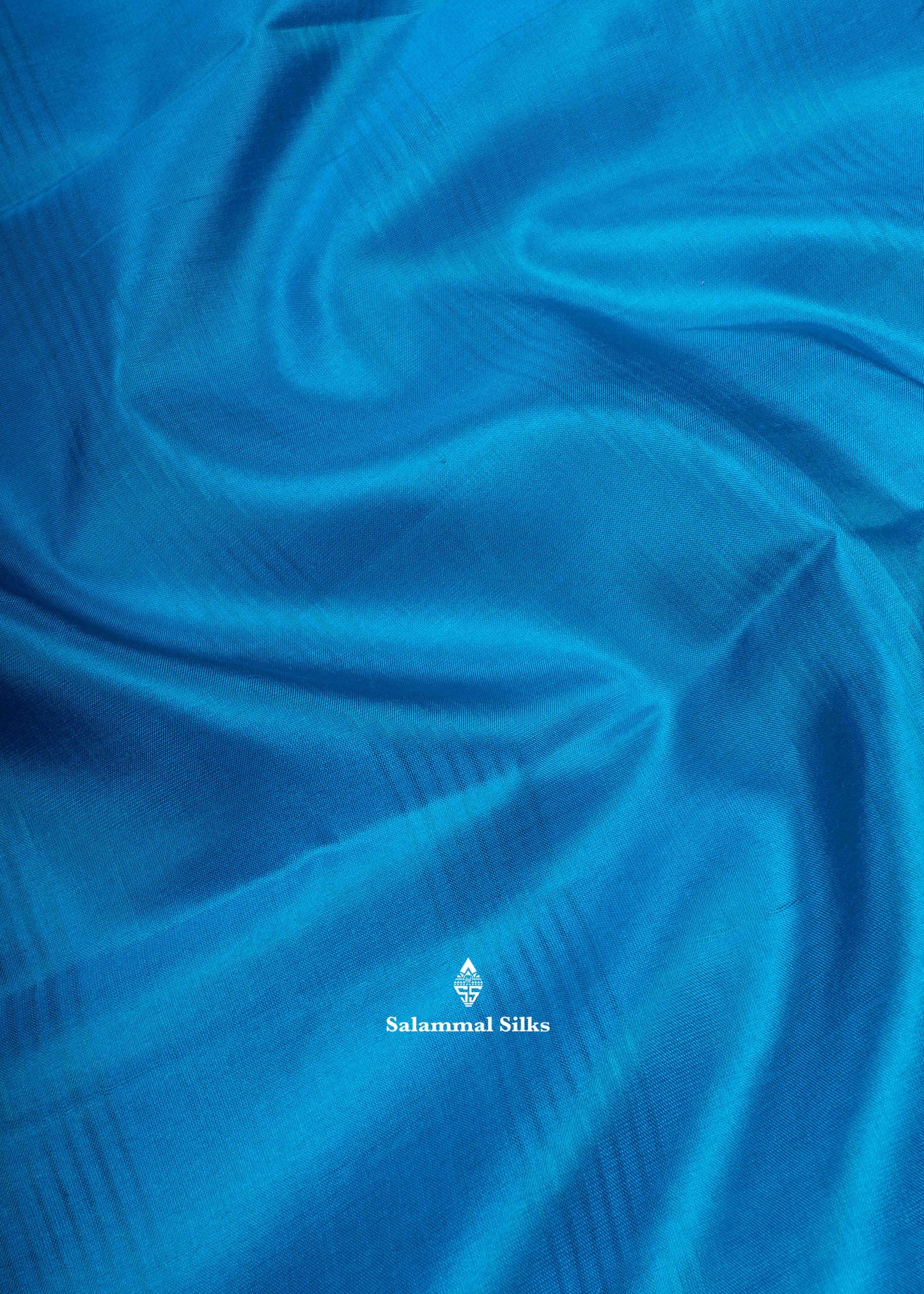 Kanjivaram Pure Silk Saree Blue With Pink Shade Blouse