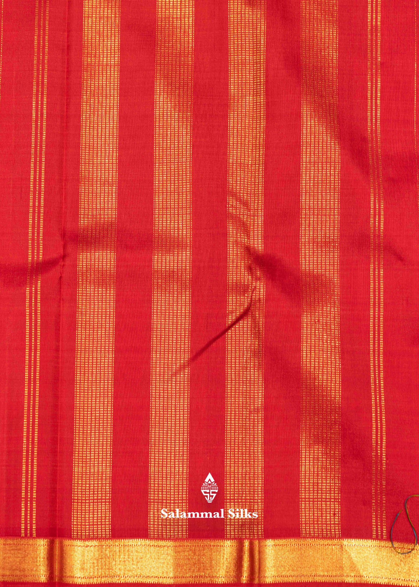 Dark Maroon Colour Kanjivaram Pure Silk Saree With Small Border