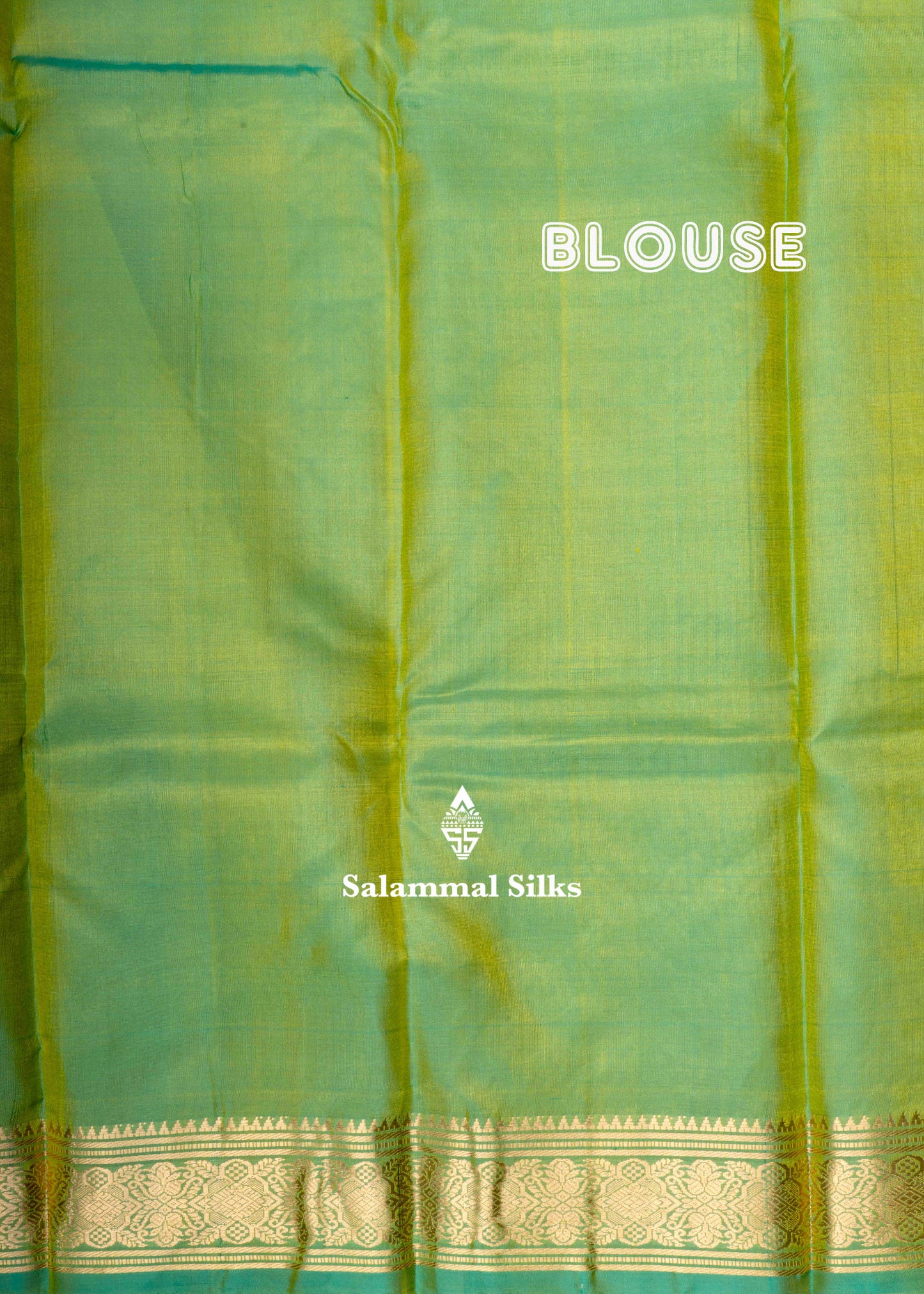Kanjivaram Yellow Pure Silk Saree With Parrot Green Blouse