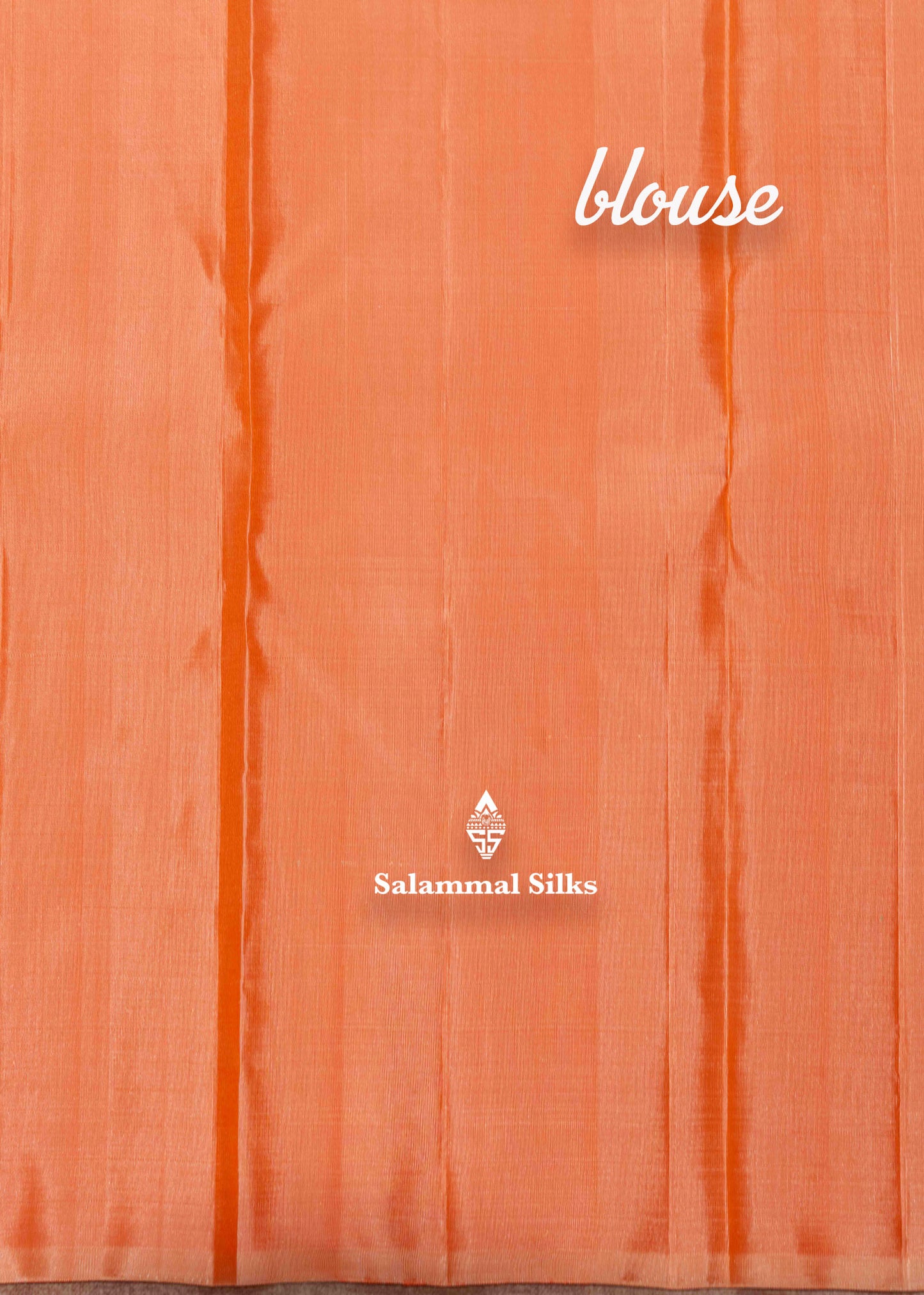 Peach Colour Kanjivaram Pure Silk Saree WithOut Border