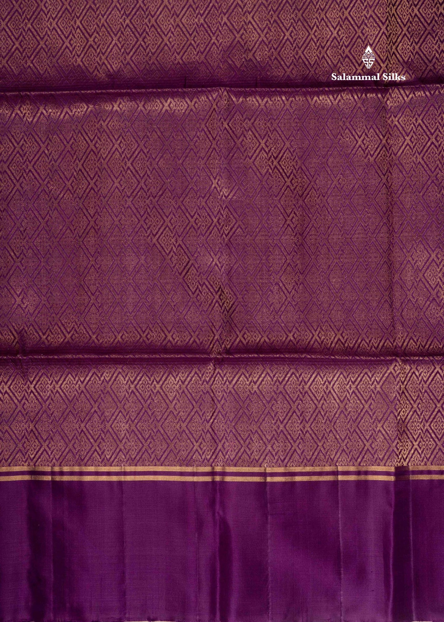 Pure Kanjivaram Olive Mustard Yellow Soft Silk Saree With Violet Border