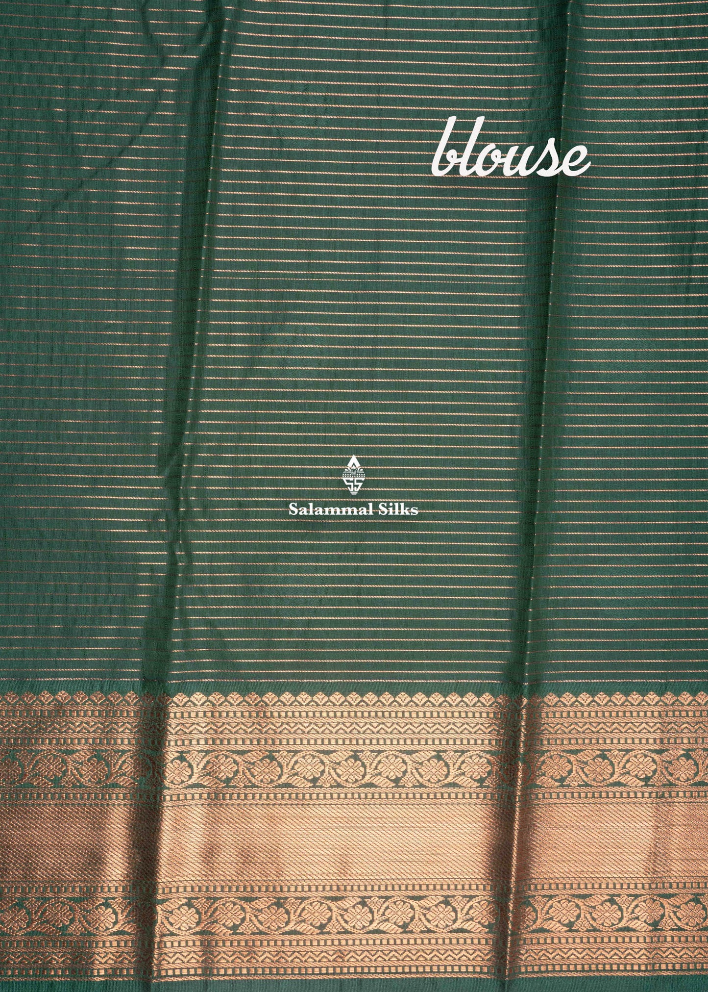 Chilly Red Colour Semi Silk Saree With Copper Zari Bottle Green Border