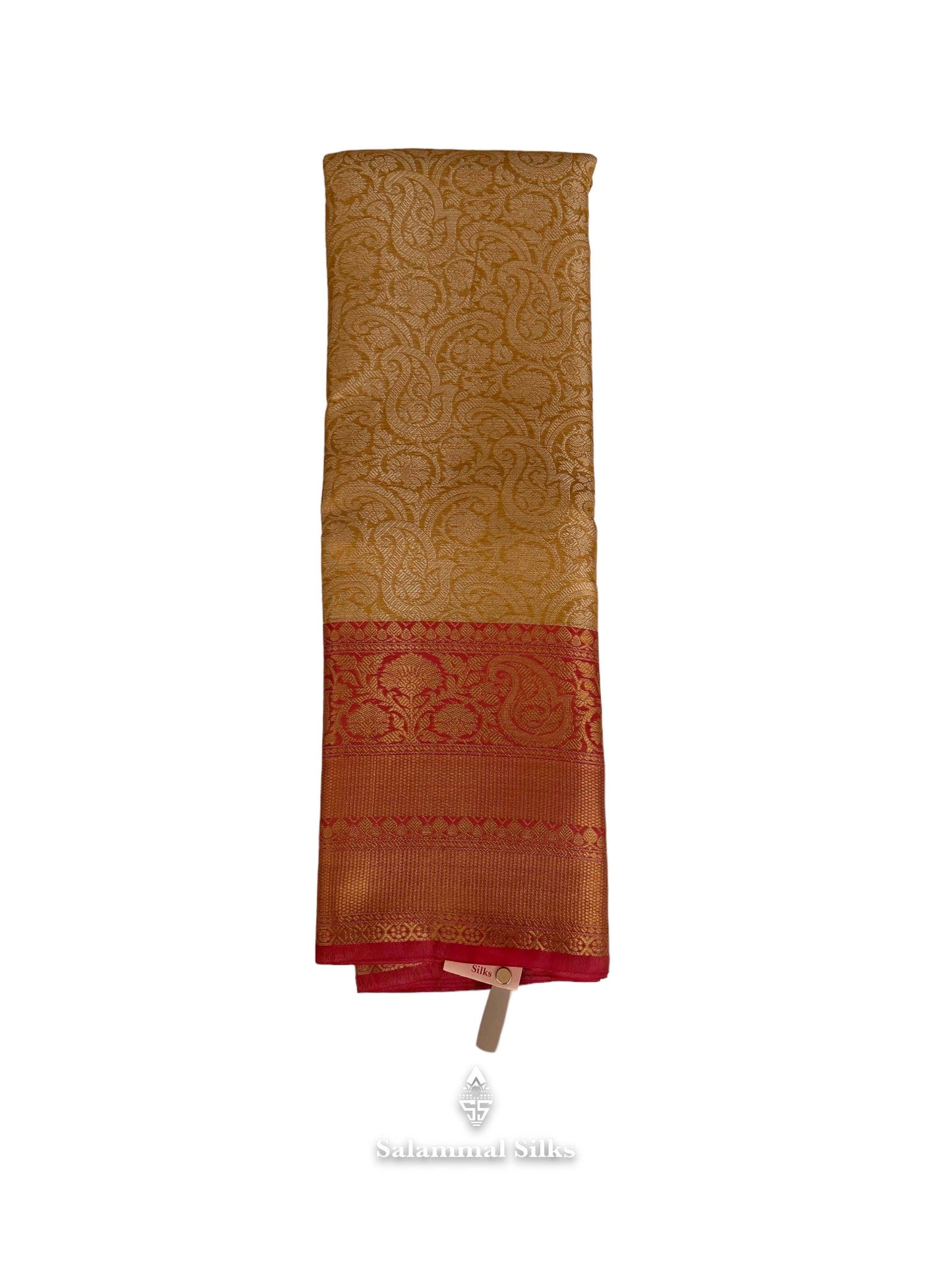 Bridal Off White Saree with Pink Border