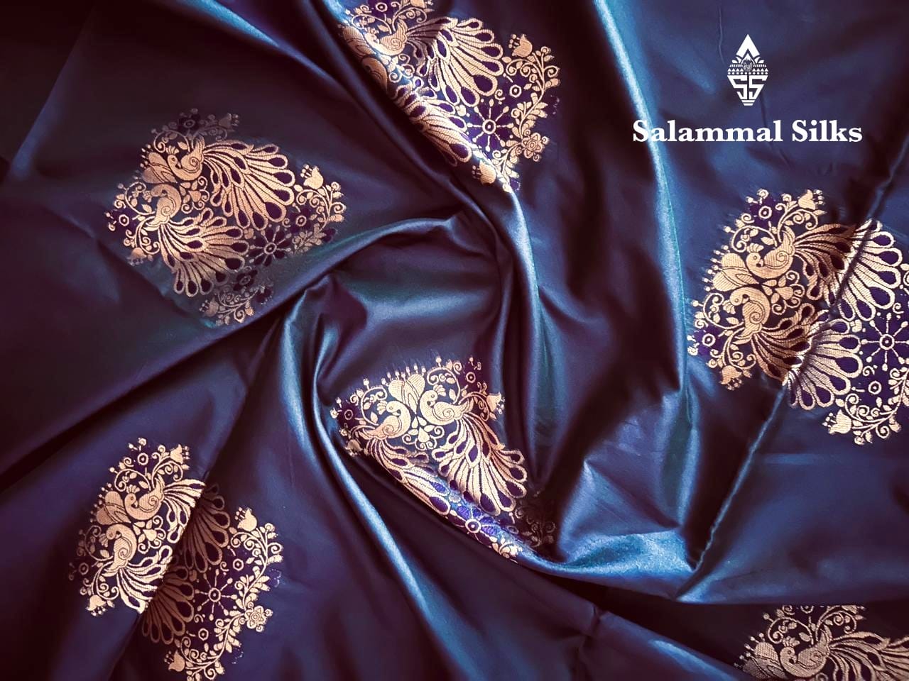 Dark Brown Semi Soft Silks Saree without Border