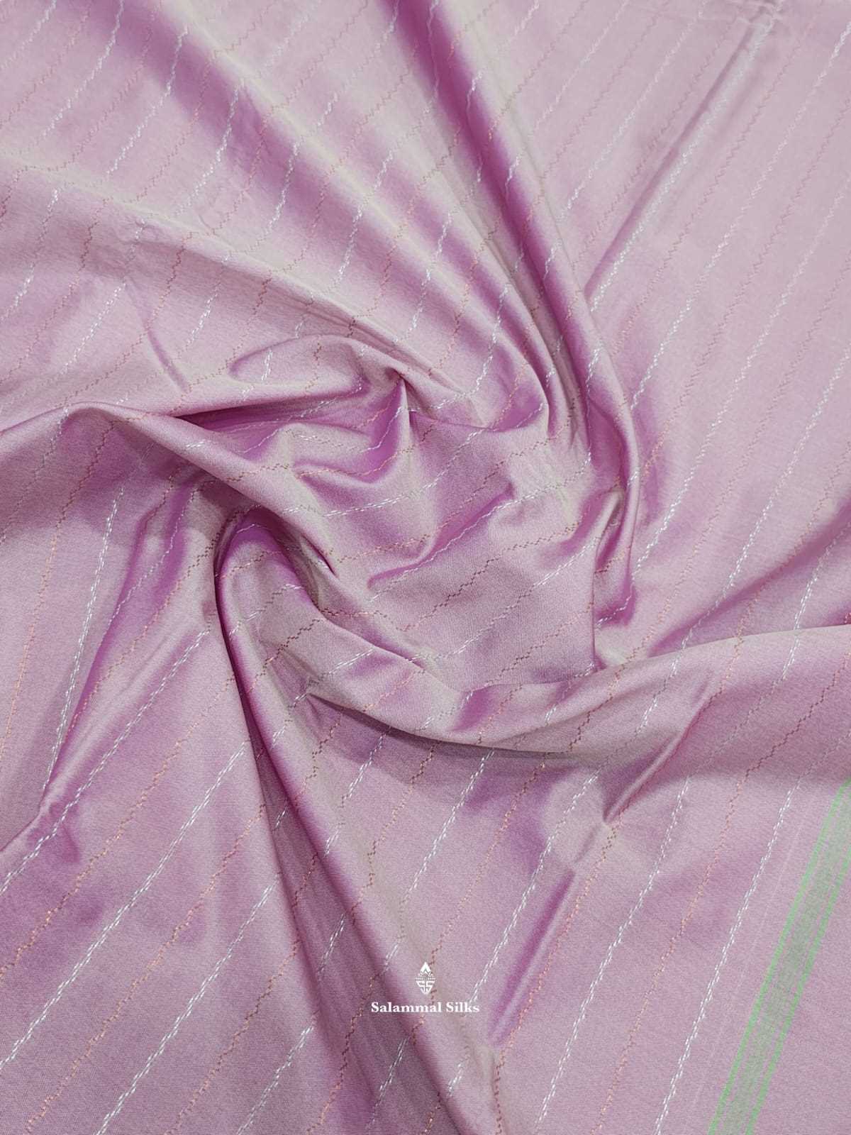 Onion Pink Arani Semi Silk Saree With Blouse