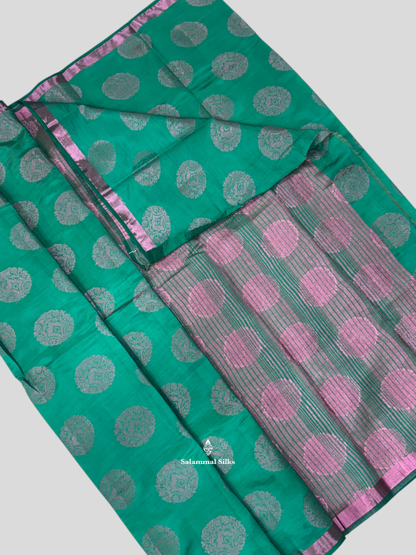 Ramar Blue Beautiful Light Weight Fancy Saree With Blouse