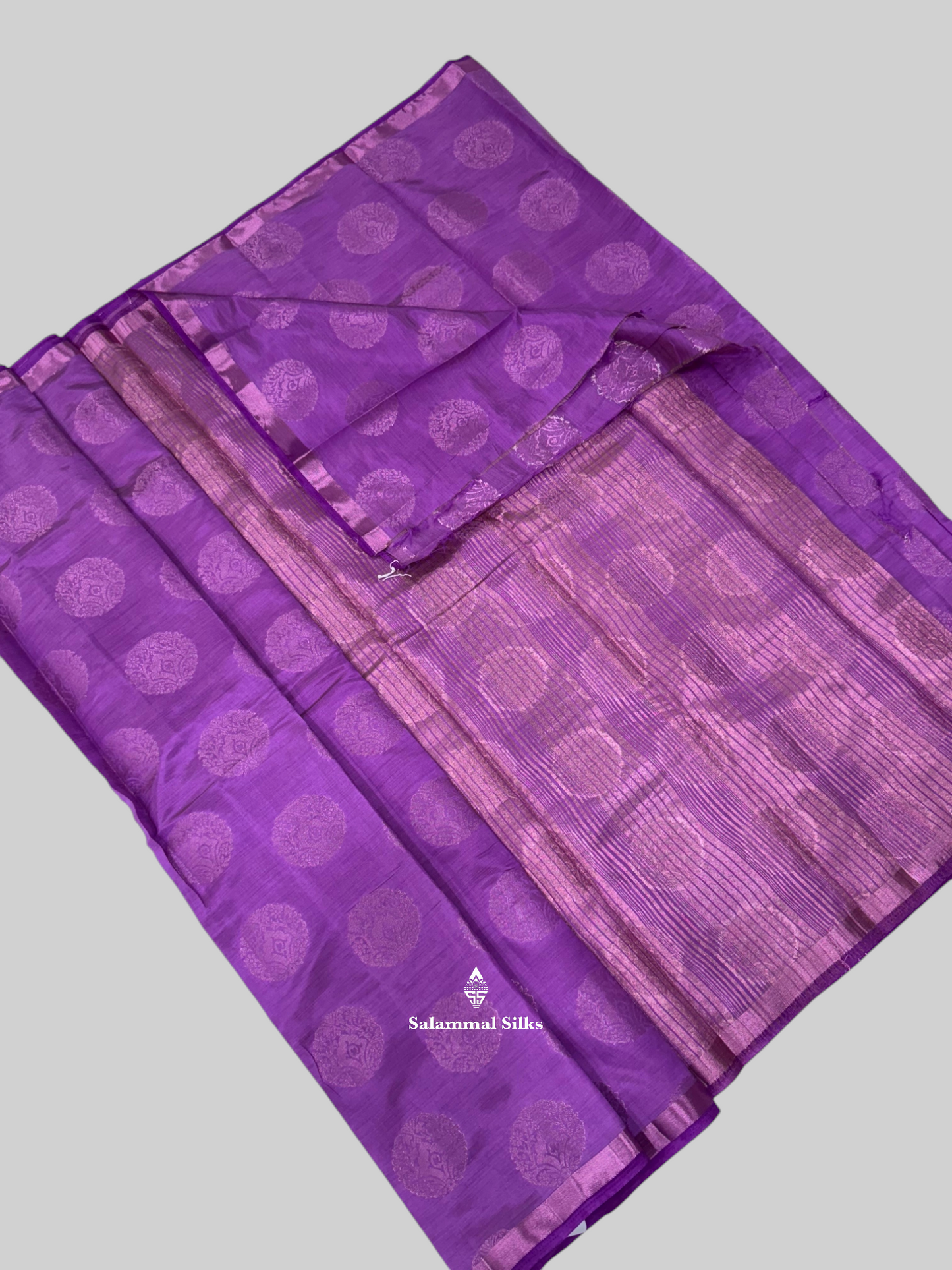 Ramar Blue Beautiful Light Weight Fancy Saree With Blouse