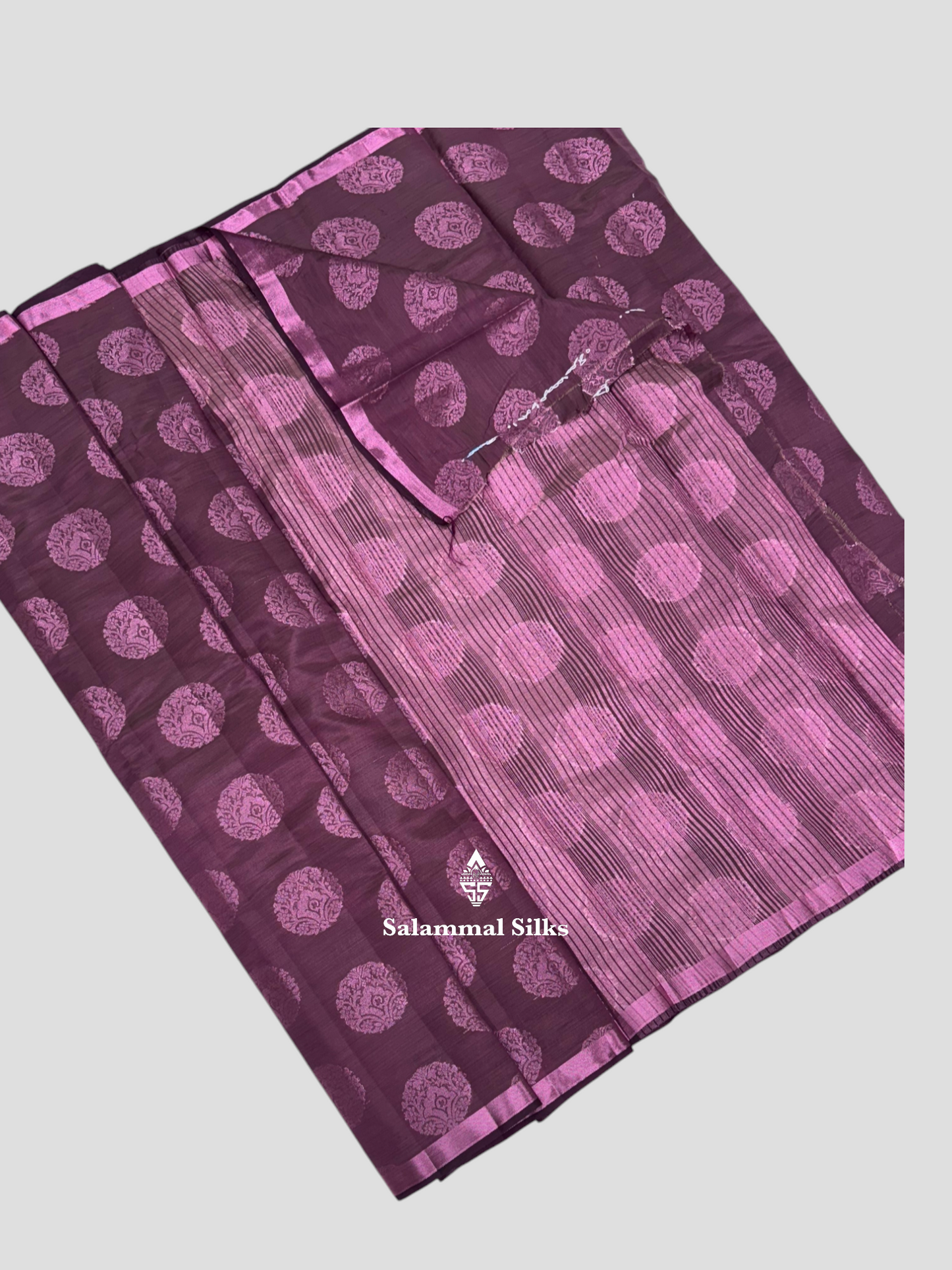 Ramar Blue Beautiful Light Weight Fancy Saree With Blouse