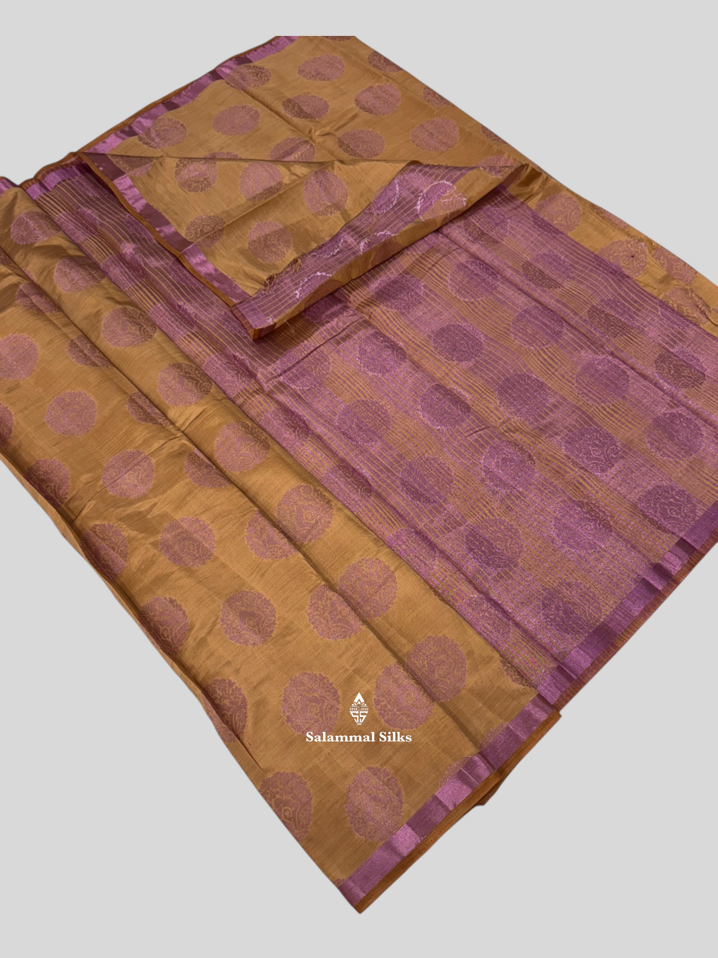 Ramar Blue Beautiful Light Weight Fancy Saree With Blouse