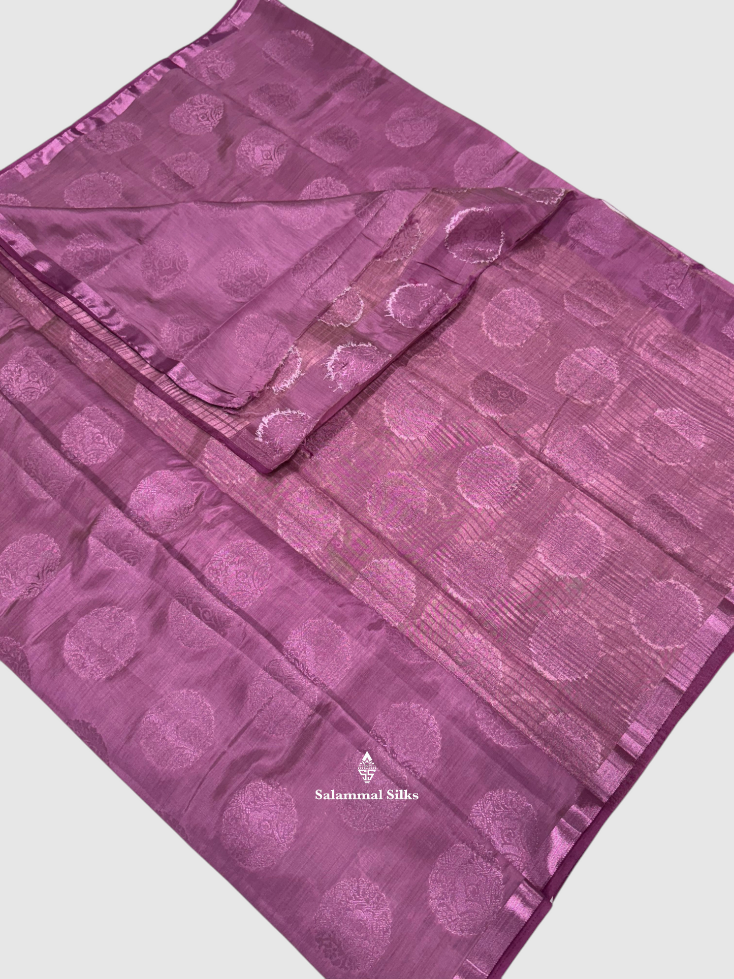 Ramar Blue Beautiful Light Weight Fancy Saree With Blouse