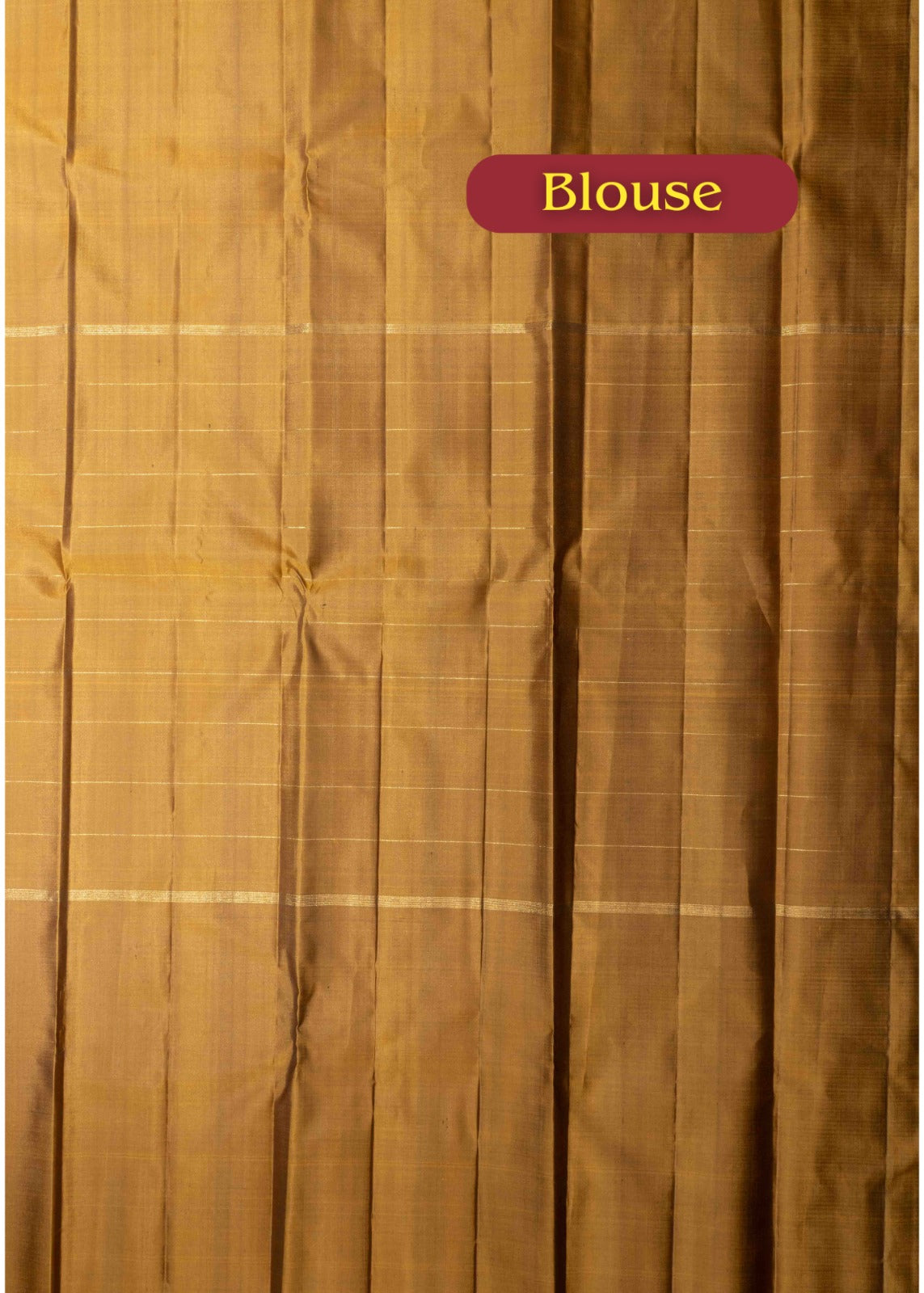 Kanjivaram Pure Silk Three Colour Saree With Blouse