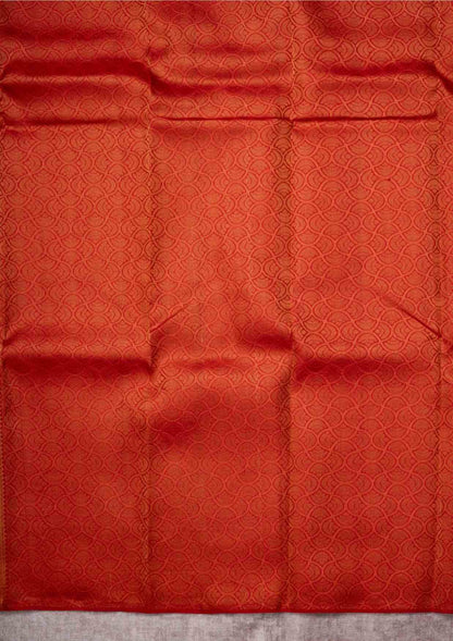 Kanjivaram Pure Silk Saree Red Colour WithOut Fancy Border