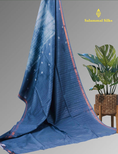 Bandhani Beautiful Fancy Saree Light Pink Colour With Blouse