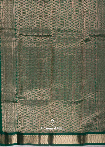 Kanjivaram Pure Silk Saree Lavender With Maroon Border
