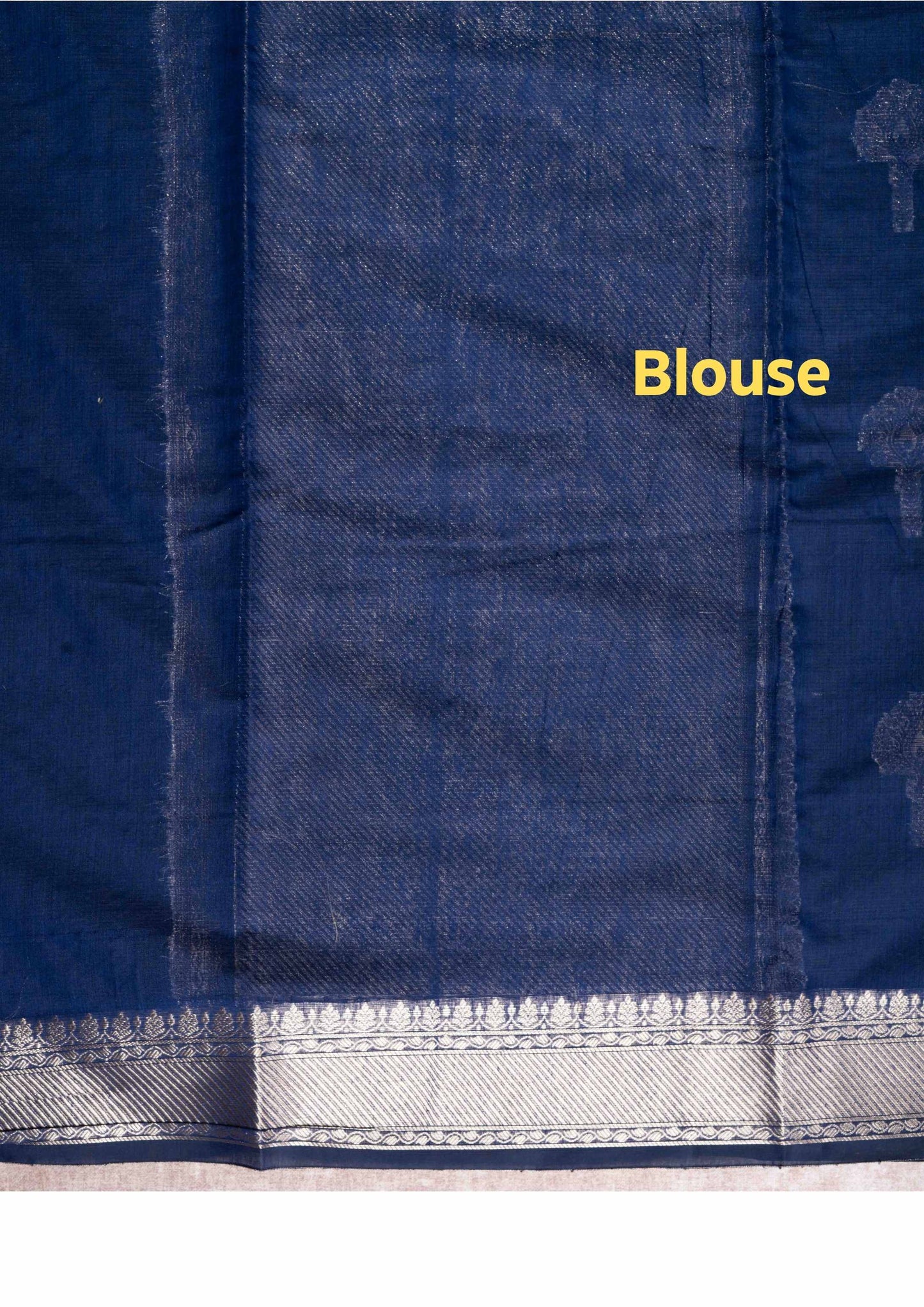 Banaras Fancy Linen Mix Violet Saree With Blouse