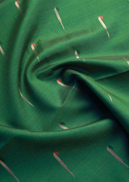 Konkan Semi Silk Saree Blue Colour With Self Border