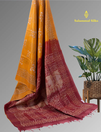 Pure Cotton Printed Saree Grey Colour With Brown Blouse