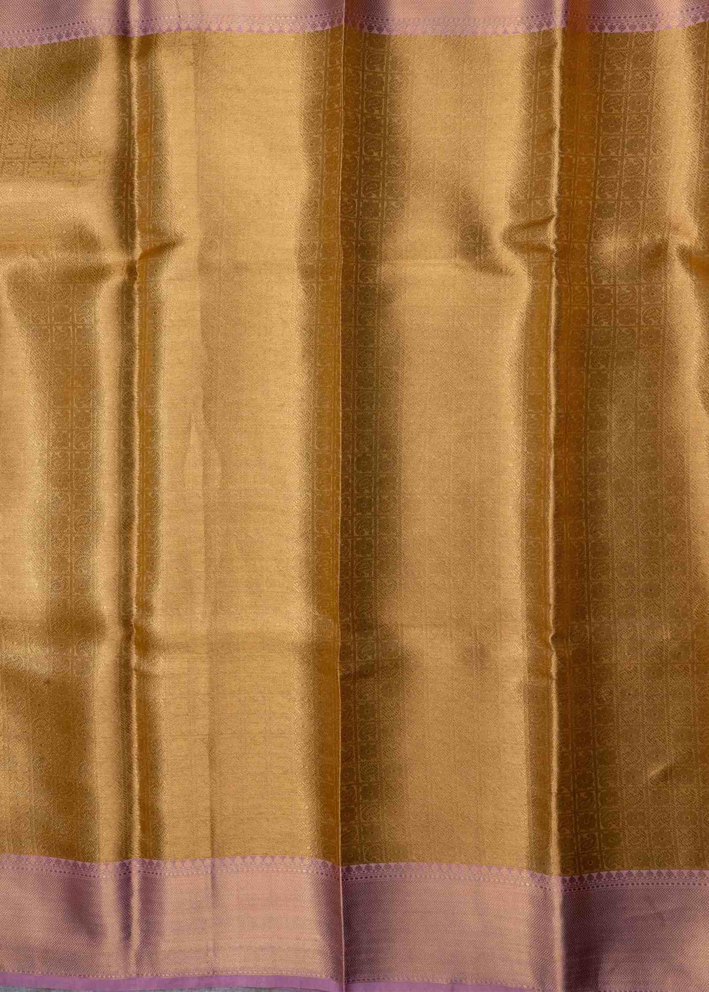 Celebrity Tissue Saree Light Gold With Baby Pink Grand Blouse