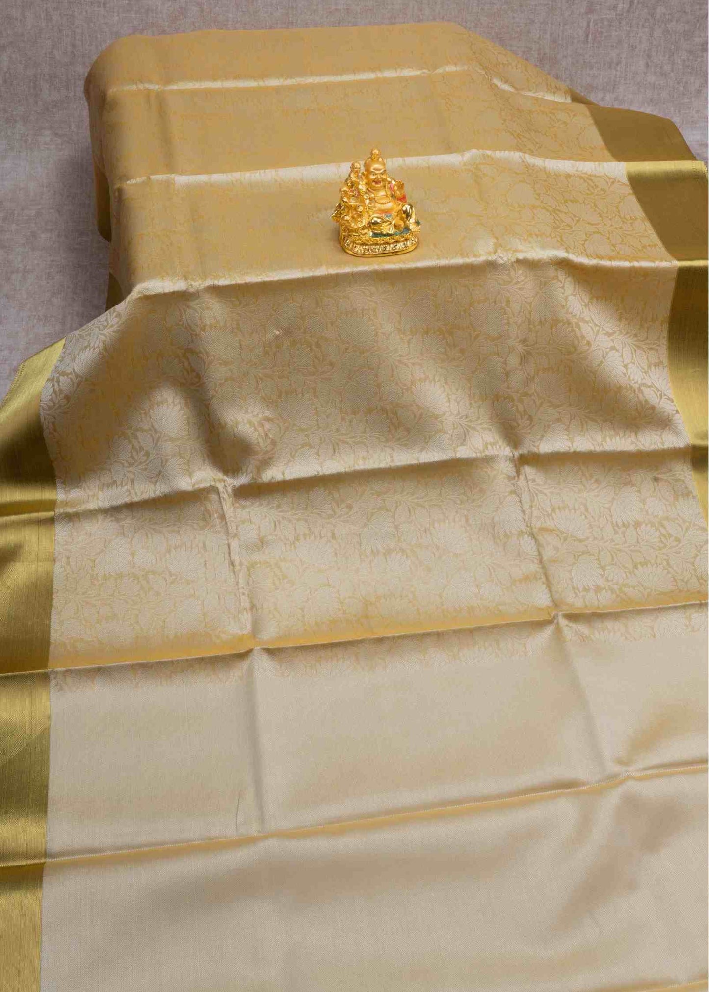 Nita Ambani Grand Tissue Saree Gold With Grand Blouse