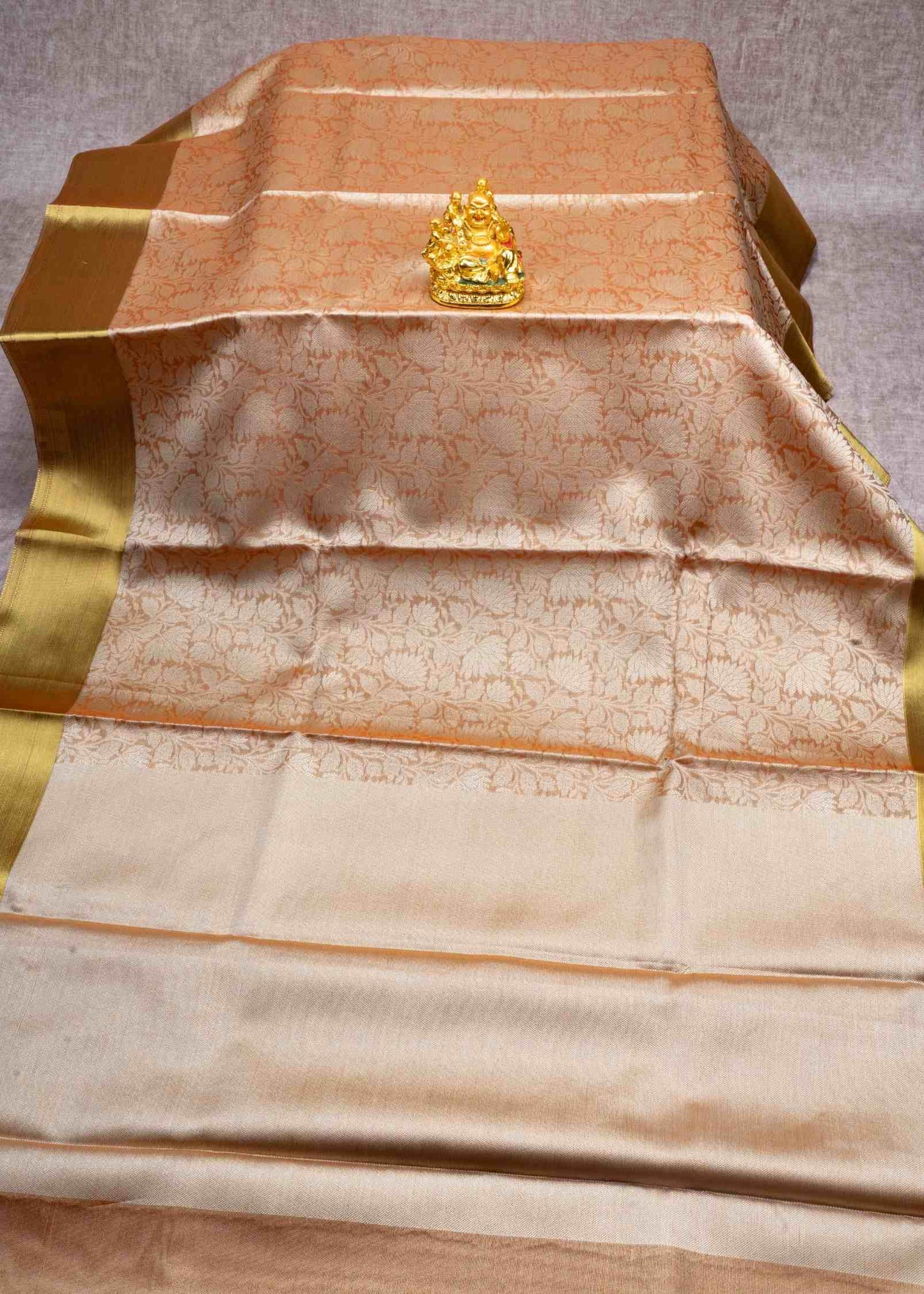 Nita Ambani Grand Tissue Saree Gold With Grand Blouse