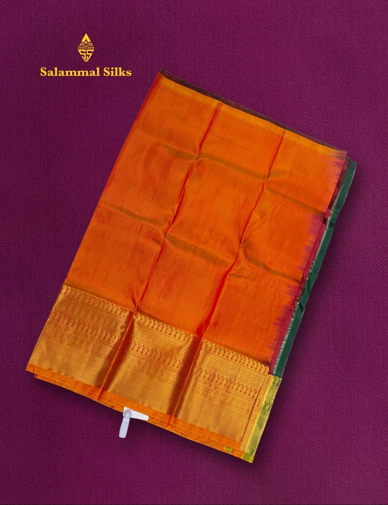 Pure Silk Pattu Pavadai ( Dark Maroon ) With Mustard Yellow Blouse 27"