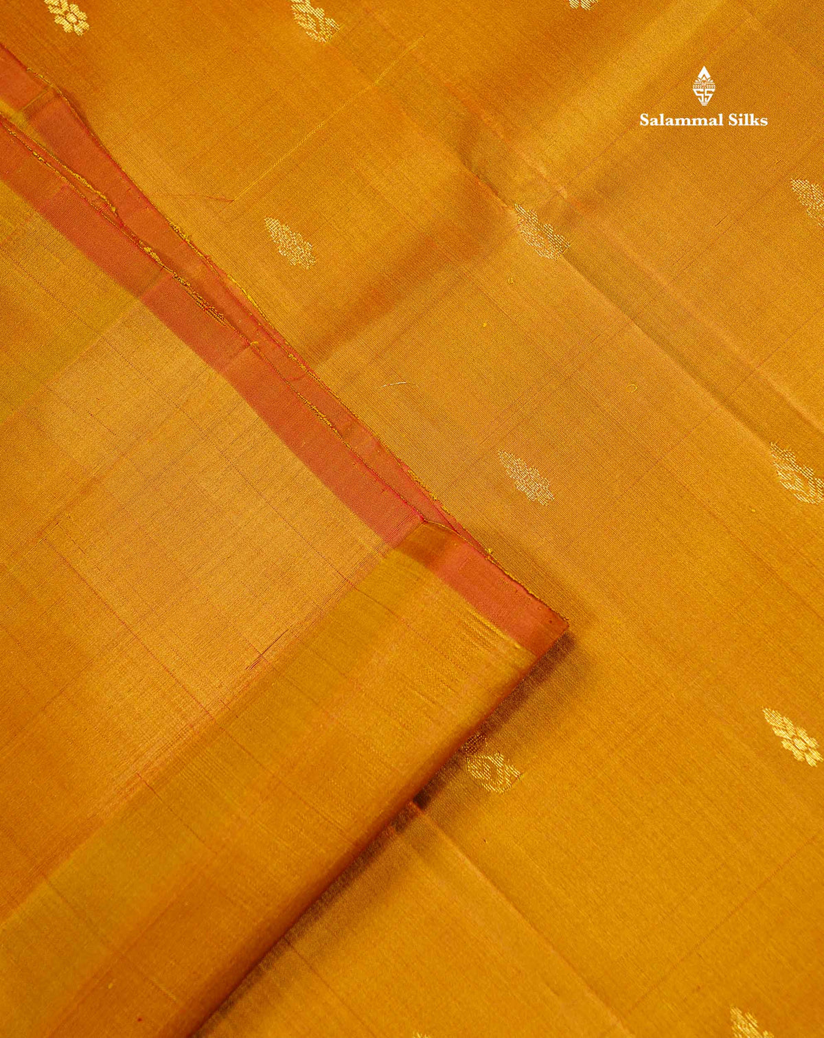 One Side Border Pure Silk Saree - Brown With Contrast Purple Traditional Border