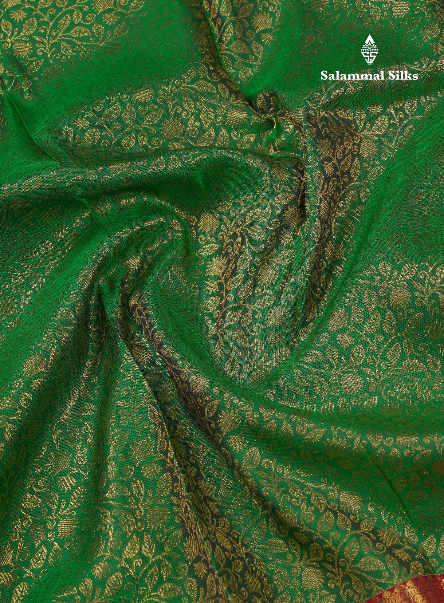 Beautiful Bottle Green Bridal Pure Kanjivaram Silk Saree With Contrast Dark Maroon Traditional Evening Morning Border