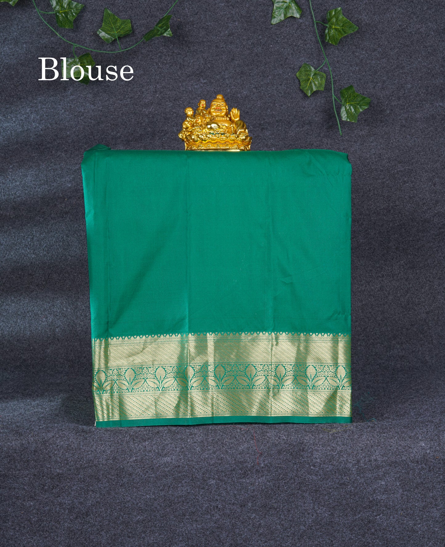 Semi Pattu Pavadai ( Light Pink ) With Green Blouse 21"