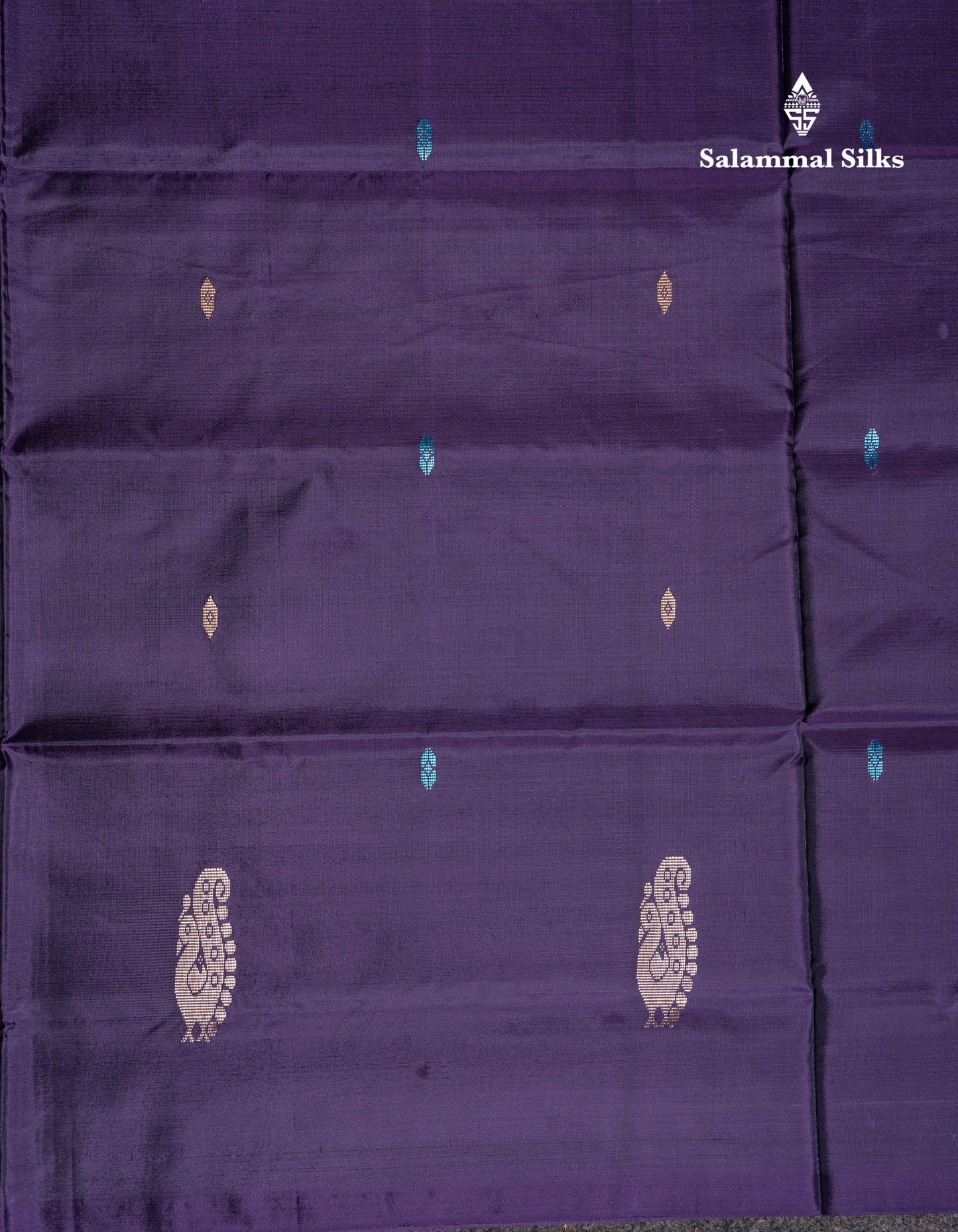 Dark Violet Banana Pinth Saree (Vaazhainaar Pattu) With Contrast Pink Blouse